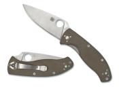 C122GBNM4P - Couteau SPYDERCO Tenacious G10 CPM M4 Marron