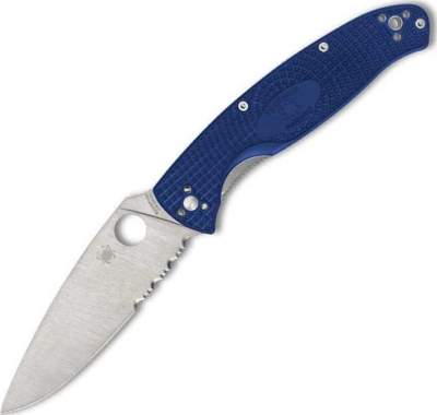 C142PSBL - Couteau SPYDERCO Resilience Lightweight CPM S35VN