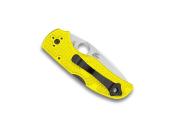 C41PYL5 - Couteau SPYDERCO Native 5 Salt Jaune