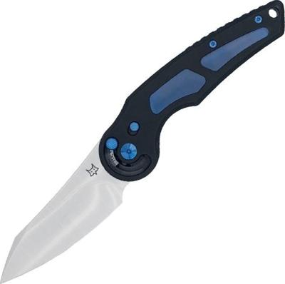 FOX555TIBL - Couteau FOX Jupiter Titanium Noir Bleu