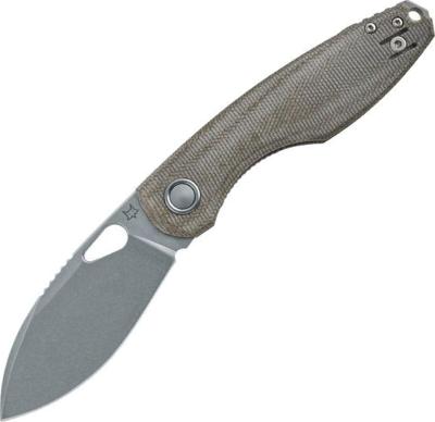 FOX530MOD - Couteau FOX Chilin Micarta Vert