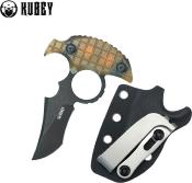 KUB404E - Push Dagger KUBEY Stheno Ultem BW 