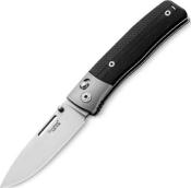 NN2.GBK - Couteau LION STEEL Nini G10 Noir Mitre Titanium