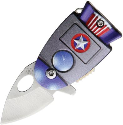 NV327 - Couteau Cosmic America Linerlock A/o