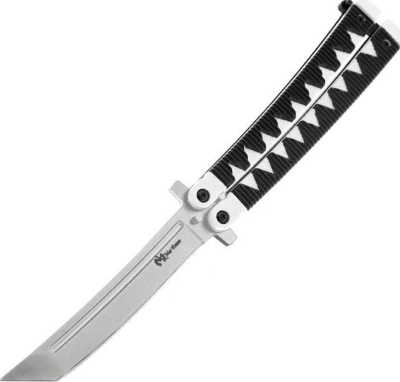 P46S - Couteau Papillon MAX KNIVES P46S Blanc Noir