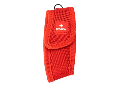 ZER - Etui rouge pour couteaux Swiza