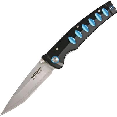 MC41C - Couteau MCUSTA Katana Aluminium noir bleu