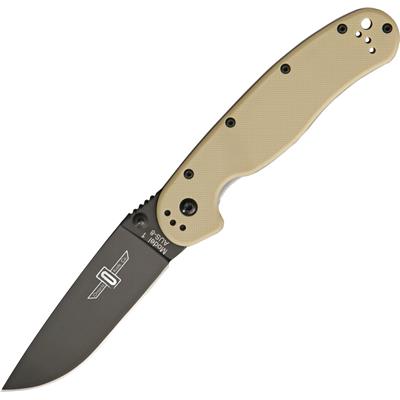 ON8846DT - Couteau ONTARIO RAT 1 Folder Desert Tan