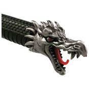 SW338BK - Katana Griffe de Dragon Samurai Sword