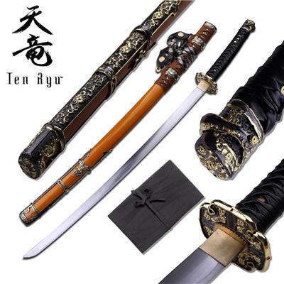 TR032GD - Katana Oriental TEN RYU