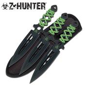 ZB0753 - Lot de 3 Couteaux  lancer Z HUNTER