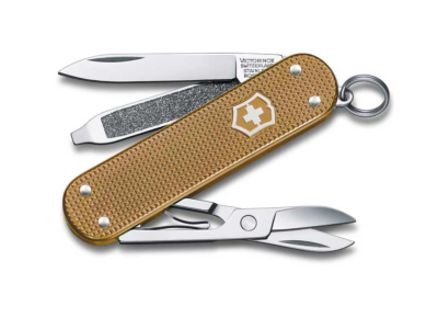 0.6221.255G - Couteau VICTORINOX Classic Alox Wet Sand