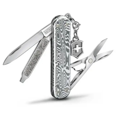 0.6221.34 - Couteau VICTORINOX Classic SD Brilliant Damast