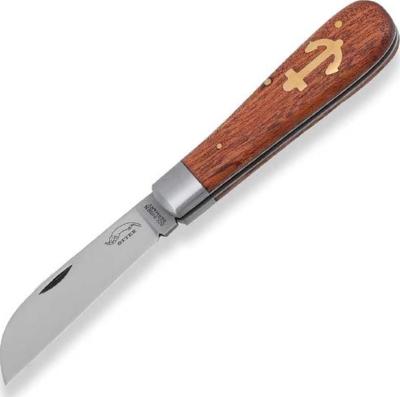 173R - Couteau OTTER  London 10,5cm Inox Sapelli