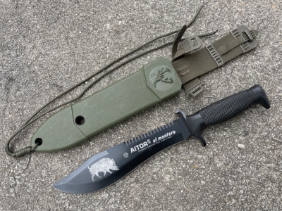 462150 - Couteau de Chasse AITOR El Montero Noir