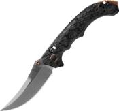 BEN865-02 - Couteau BENCHMADE Mini Bedlam Fiber Carbon Scimitar