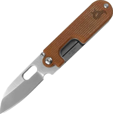 BF719MIN - Couteau BLACK FOX Bean Gen2 Micarta Naturel