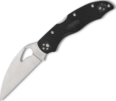 BY01PBKWC2 - Couteau SPYDERCO Byrd Knife Harrier 2 Wharncliffe Noir