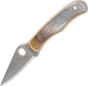 C133AP - SPYDERCO Bug Nickel/Silver Abalone