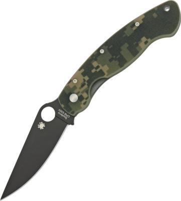 C36GPCMOBK - Couteau SPYDERCO Military G10 CPM S30V Camo
