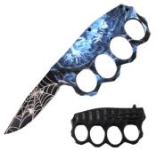 CPA17 - Couteau Poing Amricain SNAKE EYE TACTICAL Spider Attack
