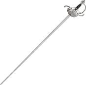CS88CHR - Epée Ribbed Shell Cup Hilt Rapier COLD STEEL