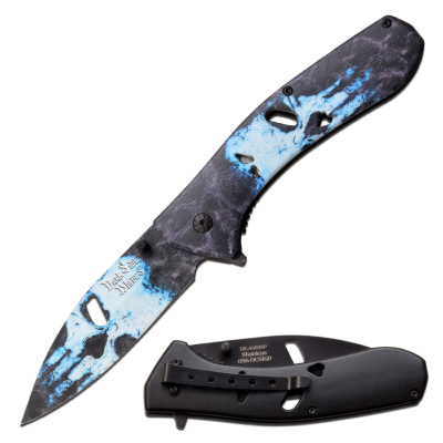 DSA089SK - Couteau DARK SIDE BLADES Spring Assisted Knife