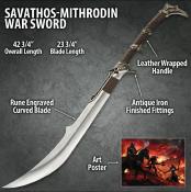 KR0077 - KIT RAE Epée Savathos-Mithrodin War Sword