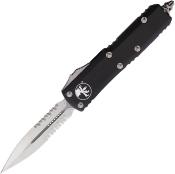 MT232-5 - Couteau Automatique MICROTECH UTX-85 D/E Satin Double Tranchant