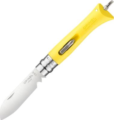 OP001804 - Couteau OPINEL N°09 Bricolage Jaune