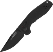 SGTACAUCOMPBK - Couteau Automatique SOG TAC AU Compact Black