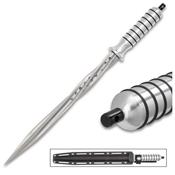 CCBK4490 - Poignard Grey Titanium Spiral Dagger