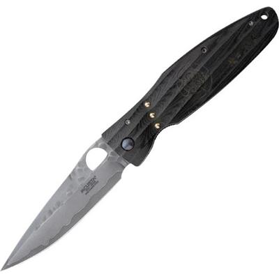 MC181G - Couteau MCUSTA Oda Nobunaga SPG2 Micarta Noir