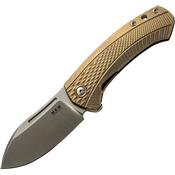 MKLS02TBR - Couteau MKM Colvera Titanium Bronze par LION STEEL