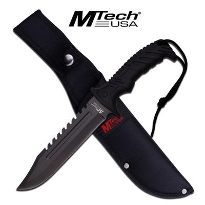 MT2057BK - Couteau MTECH Fixed Blade Black