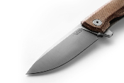 MT01CVN - Couteau LIONSTEEL Myto Micarta Titanium Gris