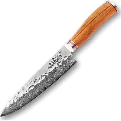 WU8002 - Couteau Chef WUSAKI Damas Olivier