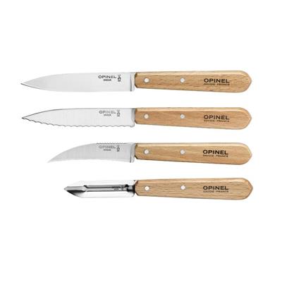 OP001300 - Coffret de 4 couteaux OPINEL Les Essentiels du Cuisinier