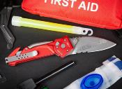 0164SWRED - Couteau de Sauvetage EXTREMA RATIO T911 Rescue Red 