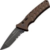 01BO425 - Couteau BOKER PLUS Strike Coyote Tanto