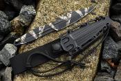 0223BWSE - Couteau EXTREMA RATIO S-Thil Black Warfare