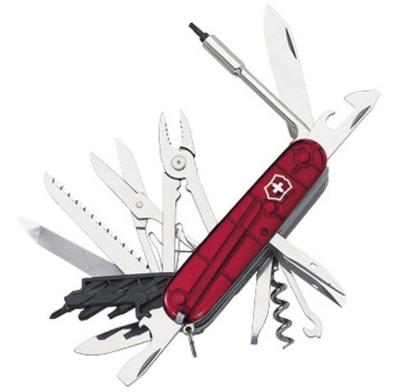 1.7775.T - Couteau VICTORINOX Cyber Tool L Rubis