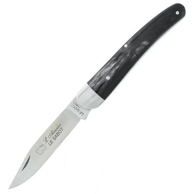 170301 - Couteau AU SABOT L'Alsacien Corne 10 cm