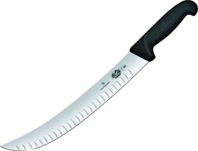 5.7323.31 - Couteau Abattre VICTORINOX 31 cm Alvéolé Noir