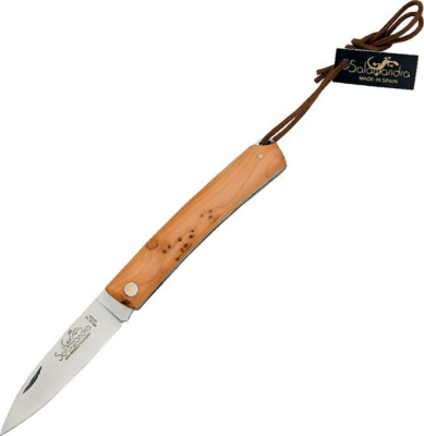 64201 - Couteau SALAMANDRA If 10 cm Inox avec Etui