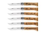 92342 - Coffret 6 Couteaux OPINEL N° 8 VRI Animalia 3
