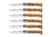 92342 - Coffret 6 Couteaux OPINEL N° 8 VRI Animalia 3