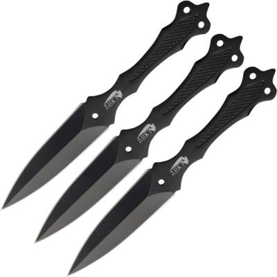 AB021B3 - Set de 3 Couteaux à Lancer ABKT Tac Phantom Throwing Knife Set