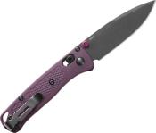 BEN533GY-09 - Couteau BENCHMADE Mini Bugout Dark Purple Grivory