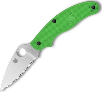C94SGR - SPYDERCO UK Penknife Salt Green LCN200N